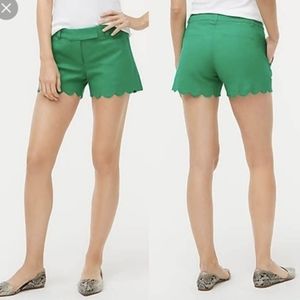 JCrew Scallop Edge Shorts
